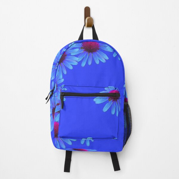 Item preview, Blue Flowers on Blue Background designed and sold by Victoria Rose.