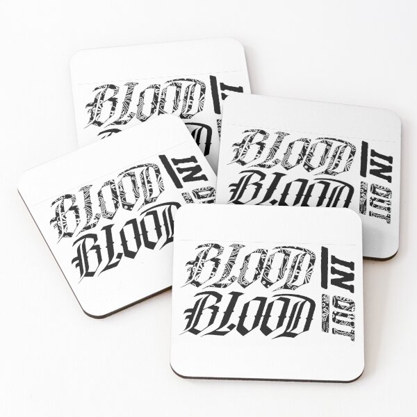 Item preview, Blood In Blood Out; Street Motto; Colour Black; designed and sold by StickerApe.