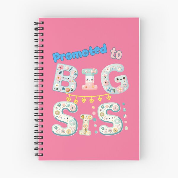 Item preview, New Big Sister Announcement - Cute Family Celebration. designed and sold by Just You Tee | Say It Loud, Wear It Proud.