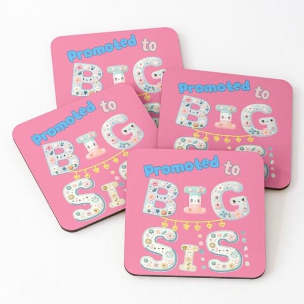 Item preview, New Big Sister Announcement - Cute Family Celebration. designed and sold by Just You Tee | Say It Loud, Wear It Proud.