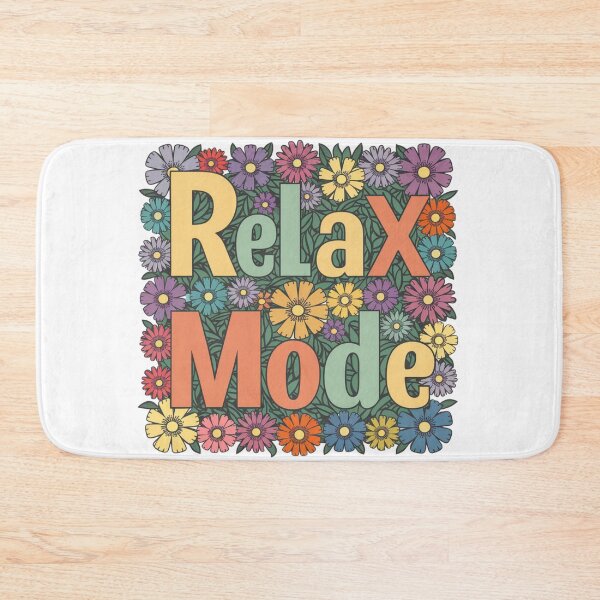 Item preview, Chill Vibes: Relax Mode Graphic Design designed and sold by Colorful-Garden.