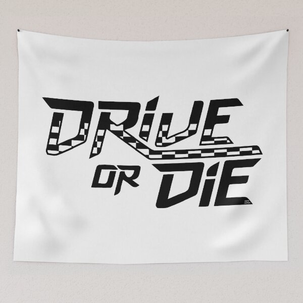 Item preview, Drive or Die; Racing; designed and sold by StickerApe.