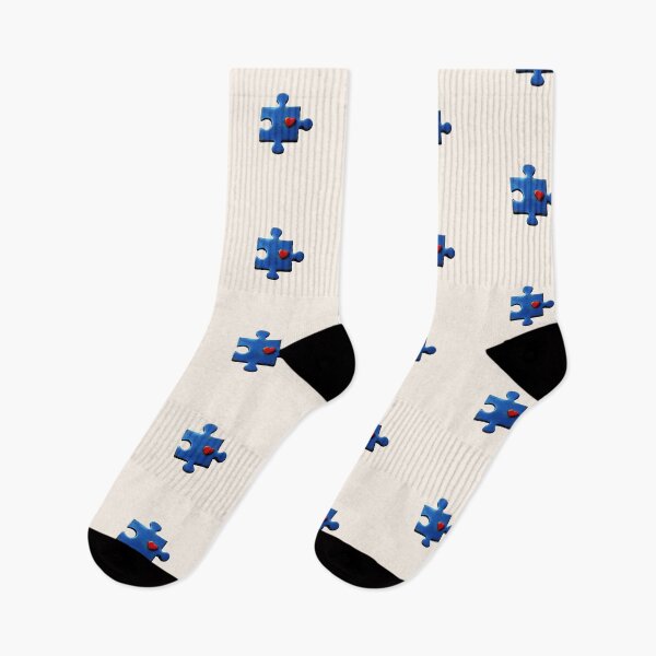 Item preview, Autism Puzzle Piece Heart designed and sold by Itsheartshop.