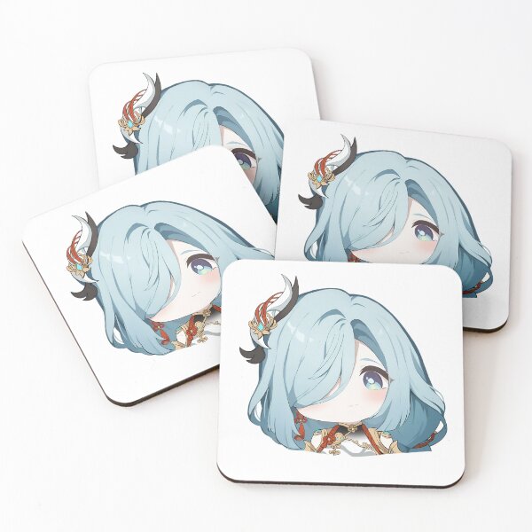 Item preview, Shenhe Wide Face Meme | Genshin Impact designed and sold by Shixbt.
