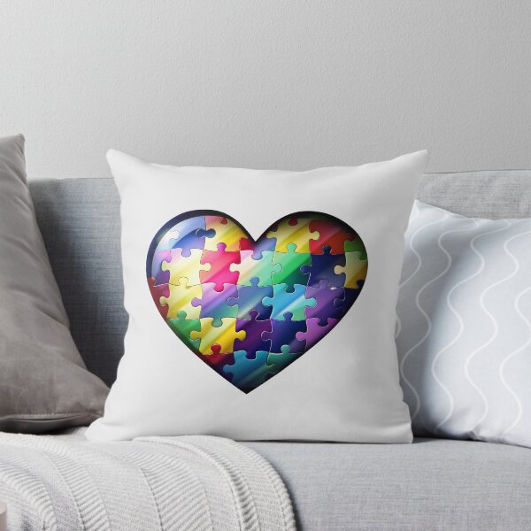 Item preview, Autism Puzzle Heart designed and sold by Itsheartshop.