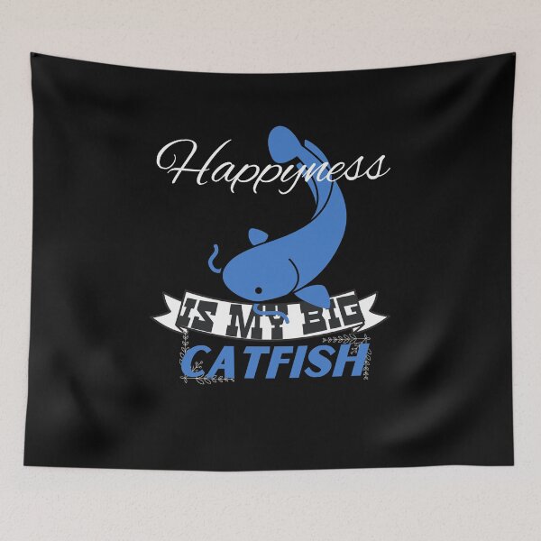 Item preview, Big Catfish Happiness designed and sold by CatfishCreation.