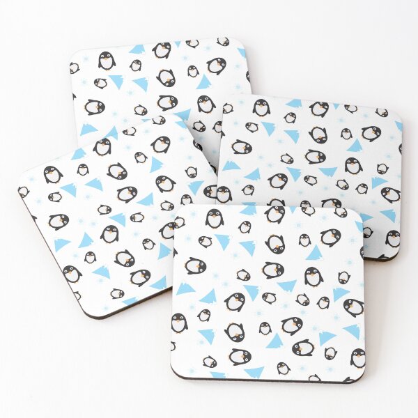 Item preview, Blue, White, Black Penguin pattern designed and sold by sigdesign.