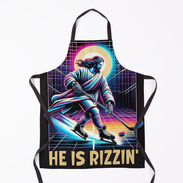 Item preview, He Is Rizzin Religious Christian Ice Hockey Lover Jesus Meme designed and sold by TimothyBourqu56.