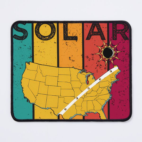 Item preview, Eclipse Souvenir Total Solar Sclipse Funny Vintage Retro Usa  designed and sold by TimothyBourqu56.