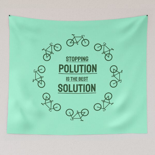 Item preview, Stopping pollution is the best solution designed and sold by teedory.