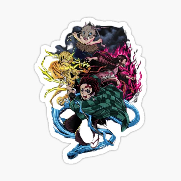 Item preview, Demon slayer squad  designed and sold by Anime8kbuy.