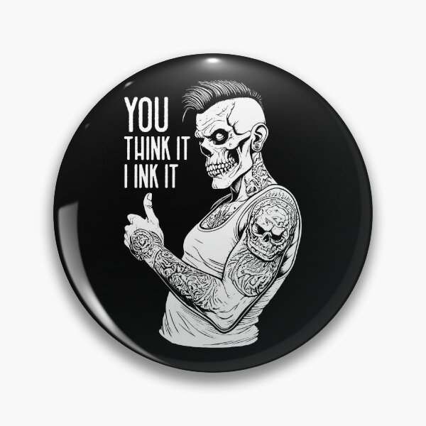 Item preview, Tattoo Artist Tattooist Job You Think It I Ink It Zombie designed and sold by GrandeDuc.