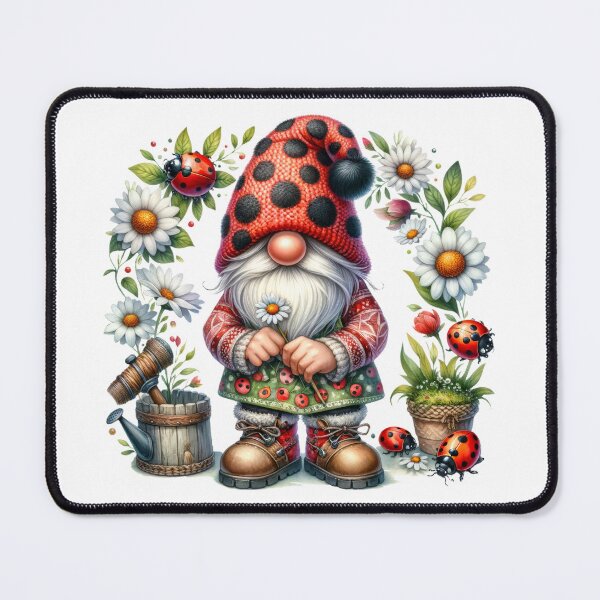 Item preview, Cute Ladybug Gnome designed and sold by Magnuna.