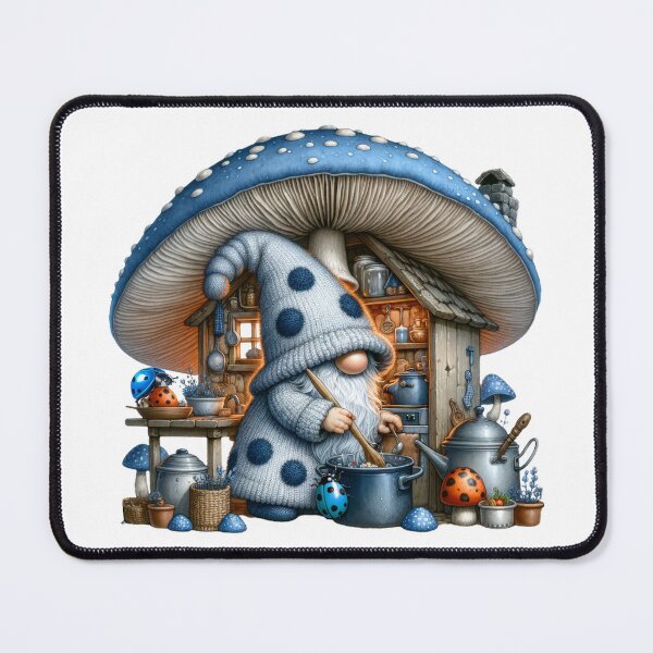Item preview, Blue Ladybug Gnome designed and sold by Magnuna.