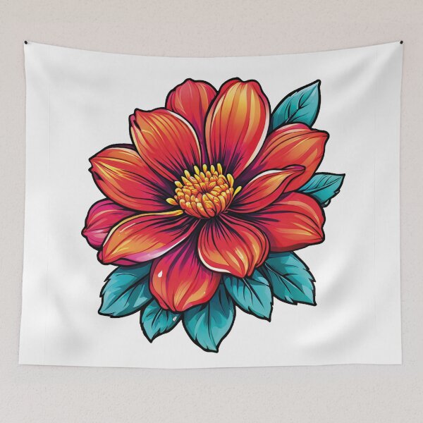 Item preview, Bright Bloom: An explosion of colors designed and sold by Ink-Kreativ.