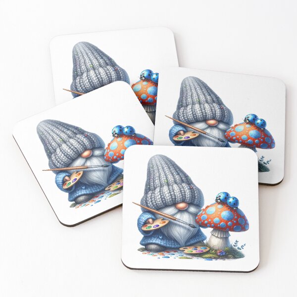 Item preview, Blue Ladybug Gnome designed and sold by Magnuna.