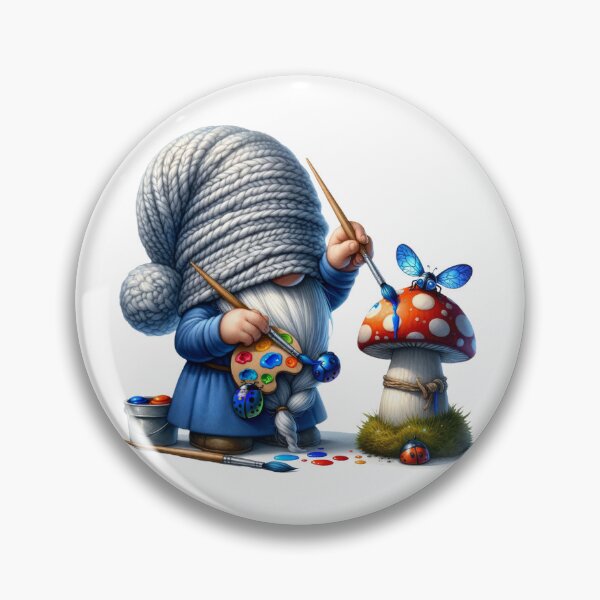 Item preview, Blue Ladybug Gnome designed and sold by Magnuna.