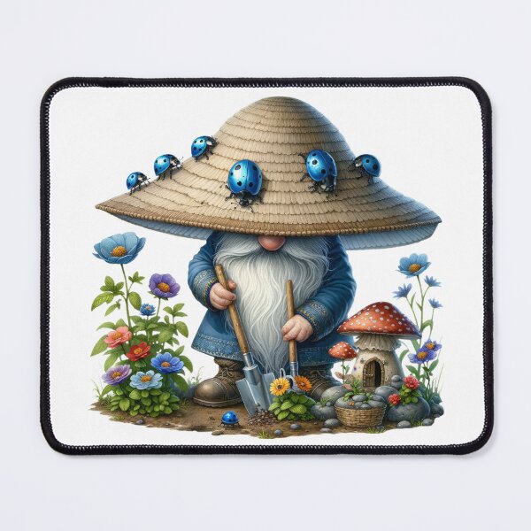 Item preview, Blue Ladybug Gnome designed and sold by Magnuna.