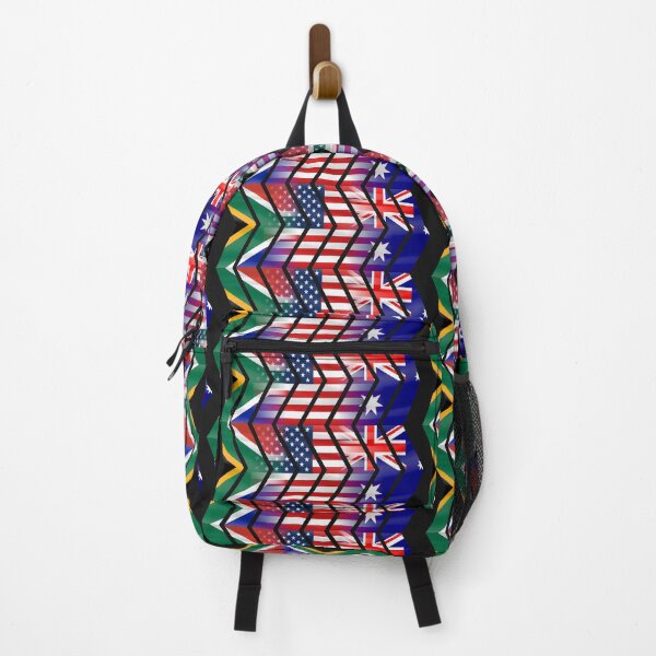 Item preview, SA USA Australia Chevrons (clean) designed and sold by SolidEarthArt.