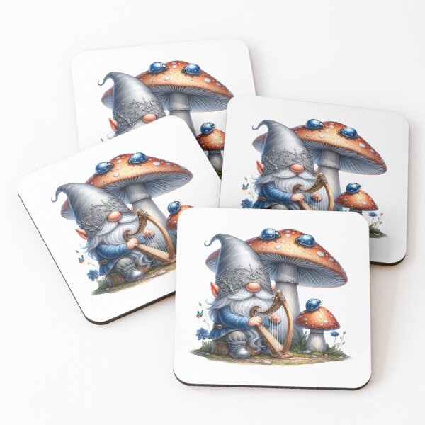 Item preview, Blue Ladybug Gnome designed and sold by Magnuna.