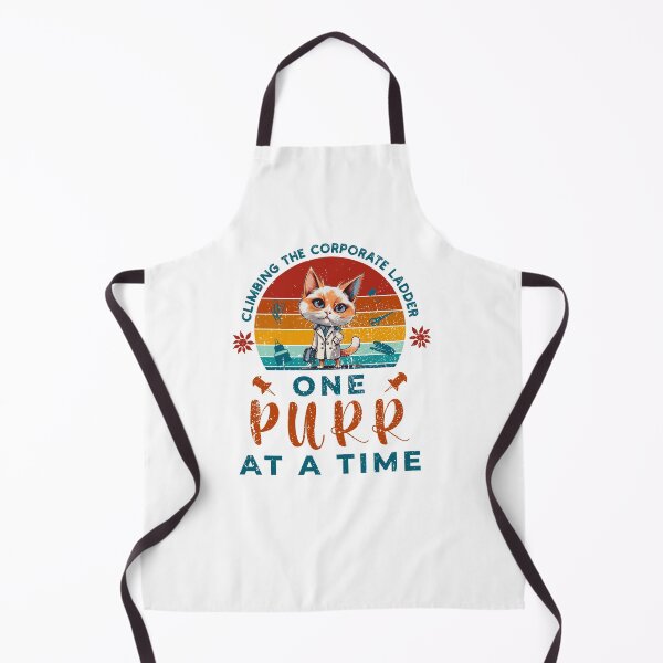 Item preview, Climbing the corporate ladder one purr at a time, vintage designed and sold by KaiLabsArt.