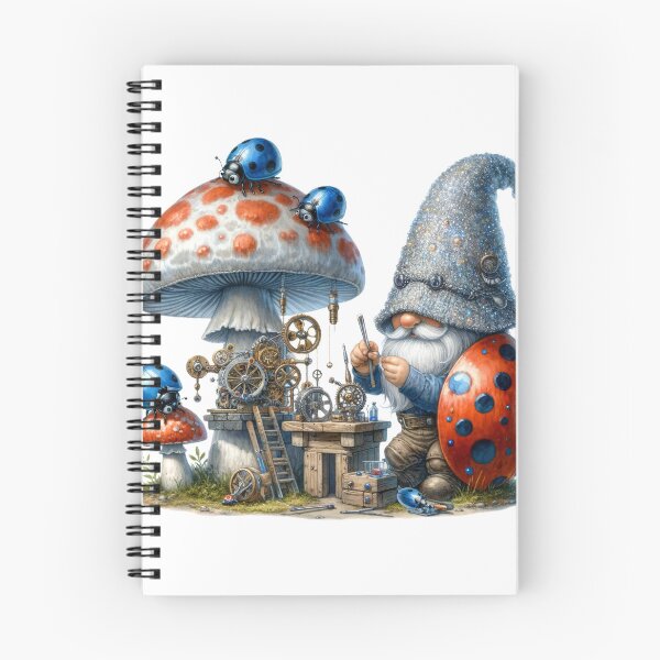 Item preview, Blue Ladybug Gnome designed and sold by Magnuna.