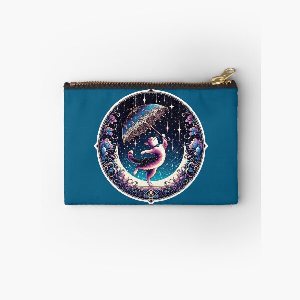 Item preview, Cat Dancing with an Umbrella designed and sold by stickyfoot.