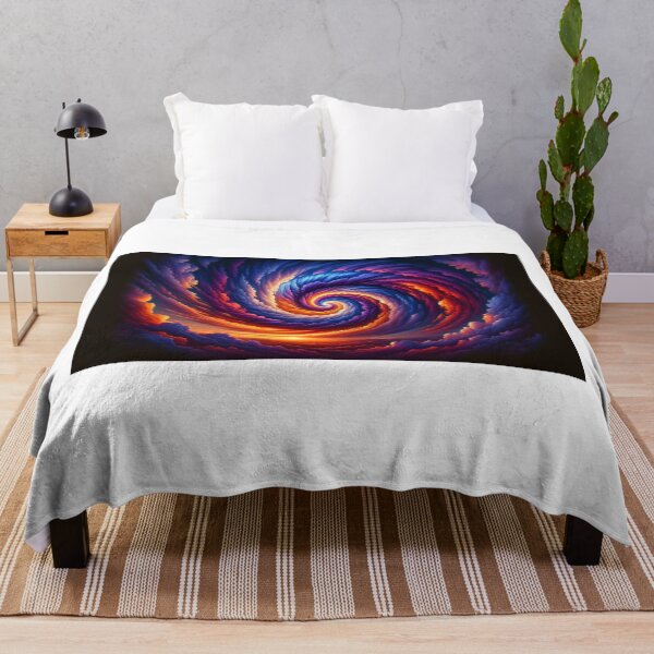 Item preview, Title: Swirling Skies at Sunset designed and sold by Sienna Hamilton-Katene.
