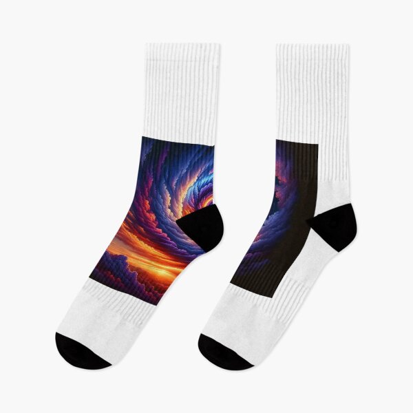 Item preview, Title: Swirling Skies at Sunset   designed and sold by Sienna Hamilton-Katene.