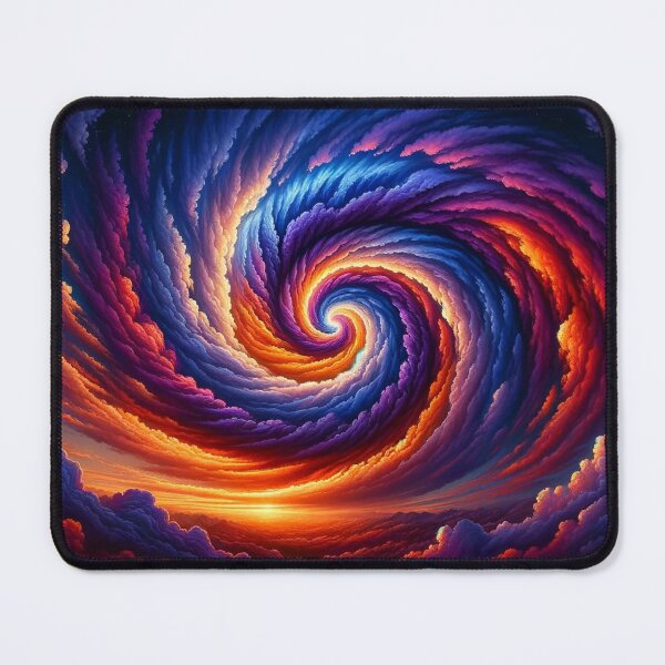 Item preview, Title: Swirling Skies at Sunset designed and sold by Sienna Hamilton-Katene.