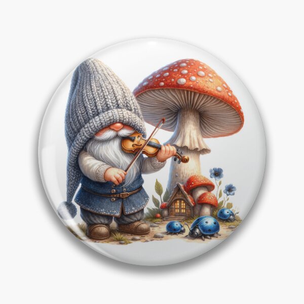 Item preview, Blue Ladybug Gnome designed and sold by Magnuna.