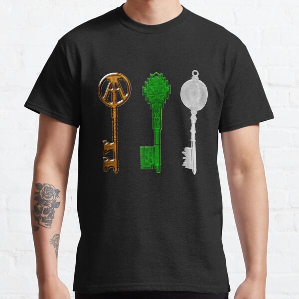 Parzival T Shirts Redbubble - crystal key ready player one roblox