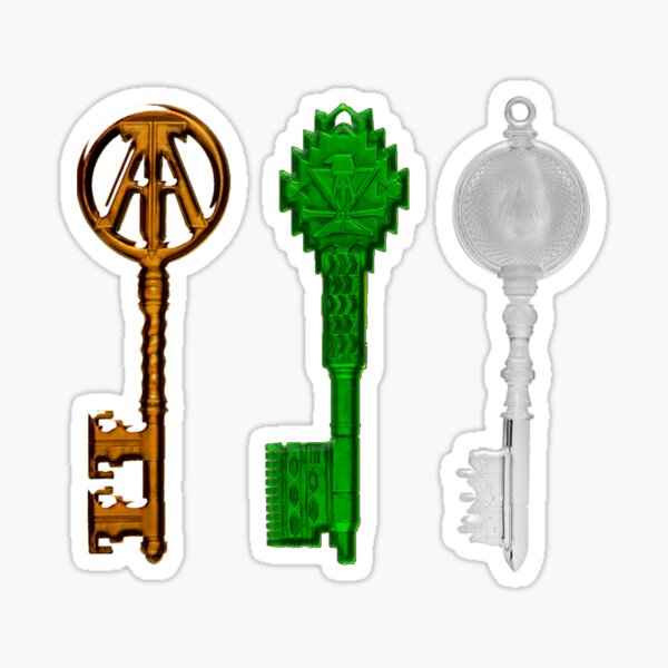 Parzival Stickers Redbubble - roblox player one copper key