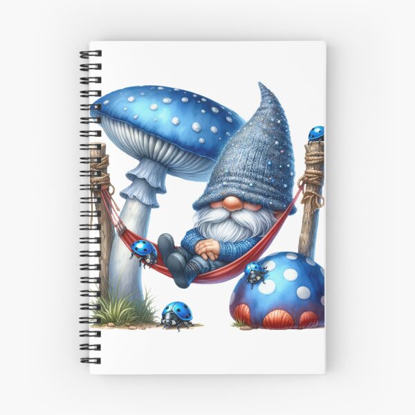 Item preview, Blue Ladybug Gnome designed and sold by Magnuna.