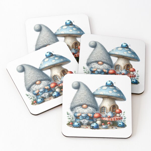 Item preview, Blue Ladybug Gnome designed and sold by Magnuna.