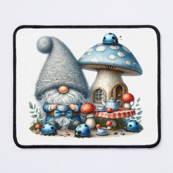 Item preview, Blue Ladybug Gnome designed and sold by Magnuna.