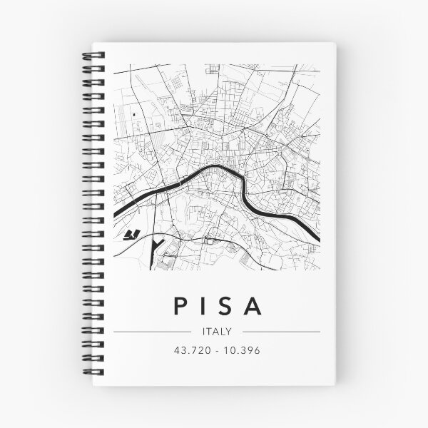Item preview, Minimal map. of Pisa, Tuscany, Italy designed and sold by sid05.