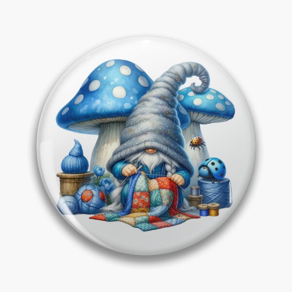 Item preview, Blue Ladybug Gnome designed and sold by Magnuna.