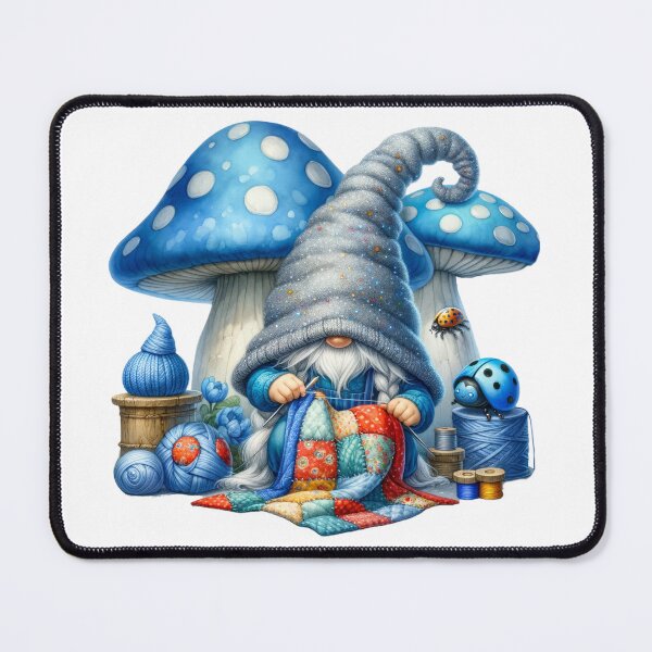 Item preview, Blue Ladybug Gnome designed and sold by Magnuna.