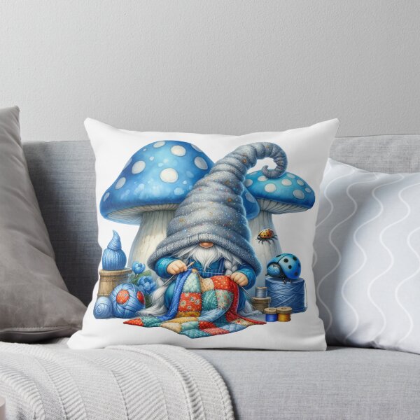 Item preview, Blue Ladybug Gnome designed and sold by Magnuna.