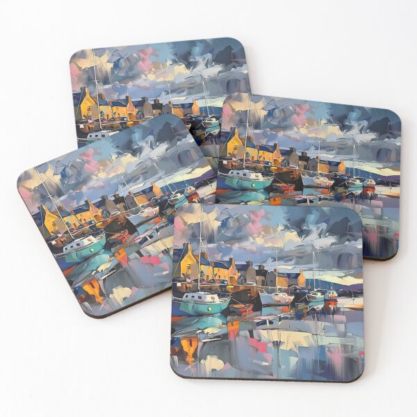 Item preview, Scottish harbour designed and sold by Brian Tarr.