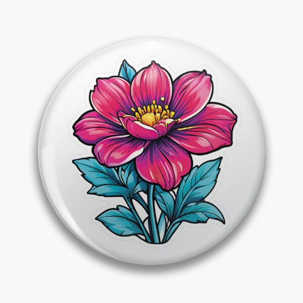 Item preview, Nature's work of art: pink flower magic designed and sold by Ink-Kreativ.