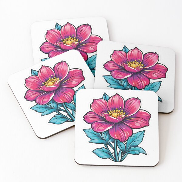 Item preview, Nature's work of art: pink flower magic designed and sold by Ink-Kreativ.