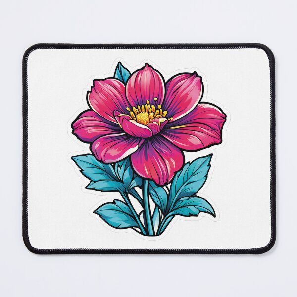 Item preview, Nature's work of art: pink flower magic designed and sold by Ink-Kreativ.