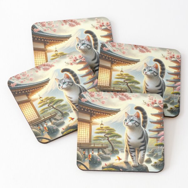Item preview, Zen Elegance: The Playful Spirit of the Japanese Bobtail designed and sold by ArtemioVisions.