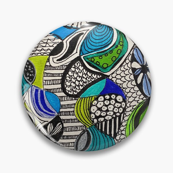Item preview, Zentangle designed and sold by Klara Ward.