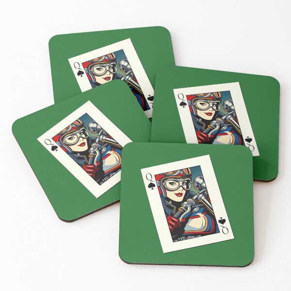Item preview, Biker Queen of Spades designed and sold by rogue-design.