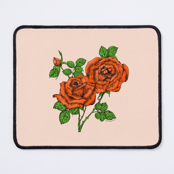 Item preview, Orange High-Centered Rose Bloom Full 26-40 Petals In 3+ Rows designed and sold by Rachael Taylor.