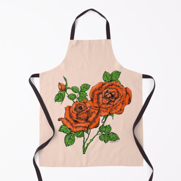 Item preview, Orange High-Centered Rose Bloom Full 26-40 Petals In 3+ Rows designed and sold by Rachael Taylor.
