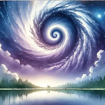 Artwork thumbnail, Vortex Above Tranquility by Sienna Hamilton-Katene